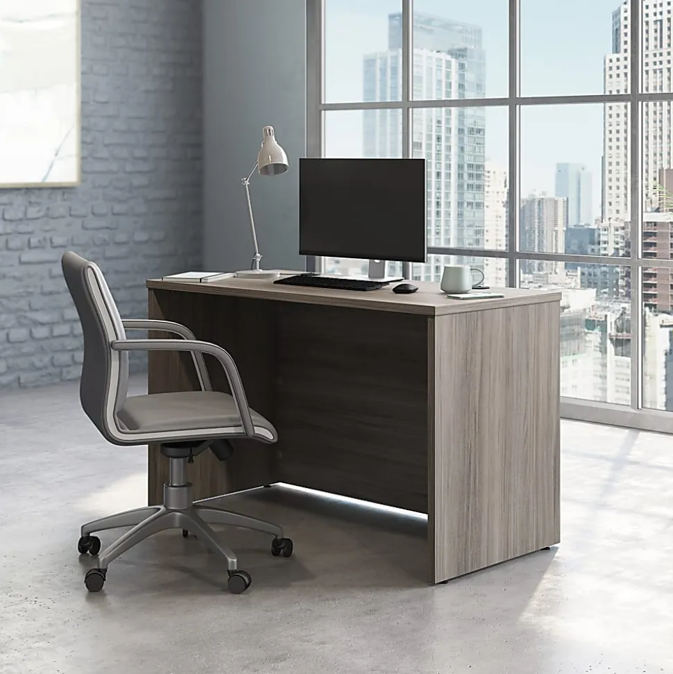Sauder® Affirm 48”W Computer Desk Shell, Hudson Elm
