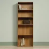Sauder® Beginnings 71 3/16"H 5-Shelf Transitional Bookcase, Oak/Light Finish, Standard Delivery
