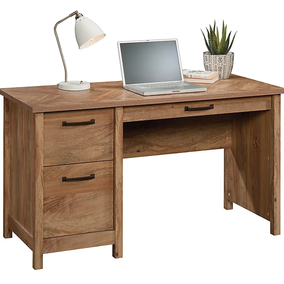 Sauder® Cannery Bridge 53"W Computer Desk, Sindoori Mango
