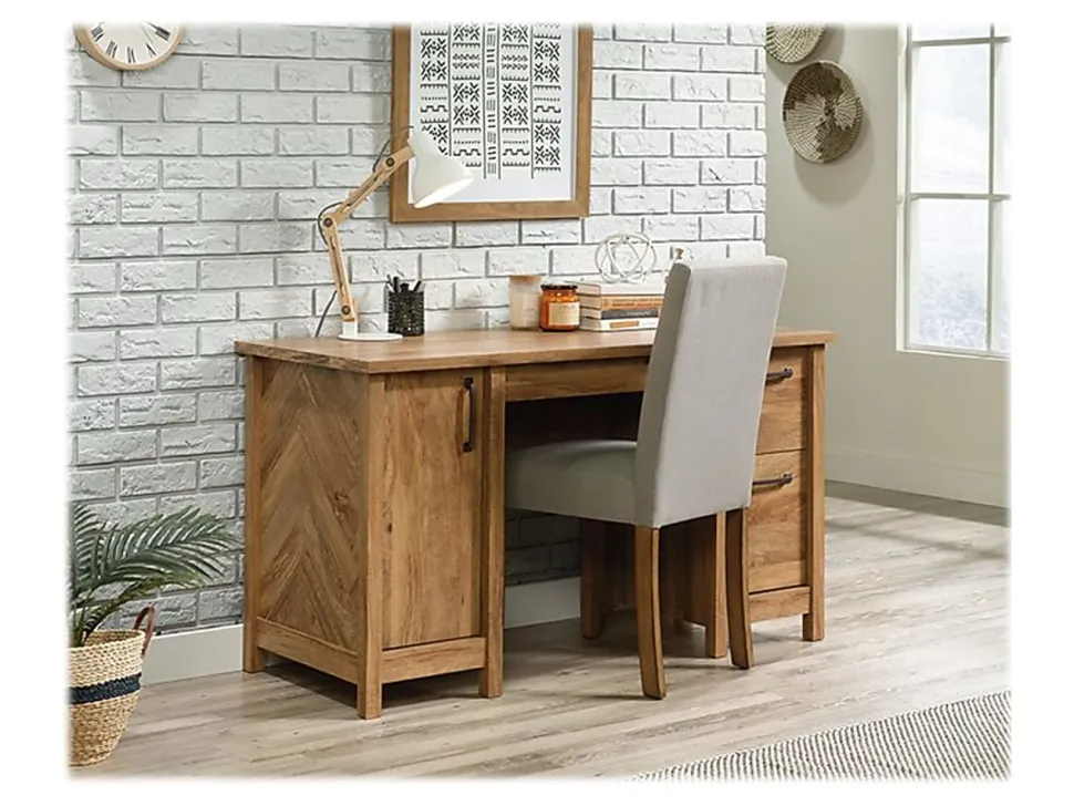 Sauder® Cannery Bridge 54"W Computer Desk, 54"W, Sindoori Mango