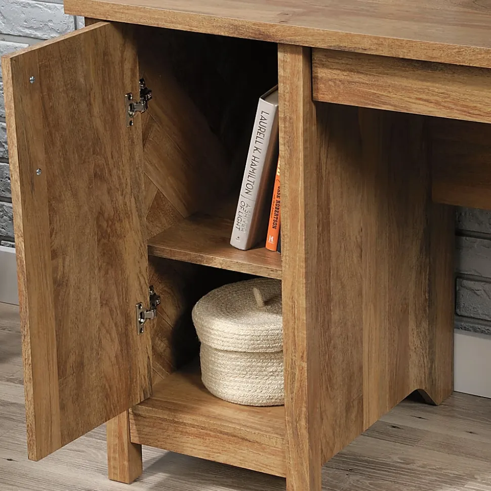 Sauder® Cannery Bridge 54"W Computer Desk, 54"W, Sindoori Mango