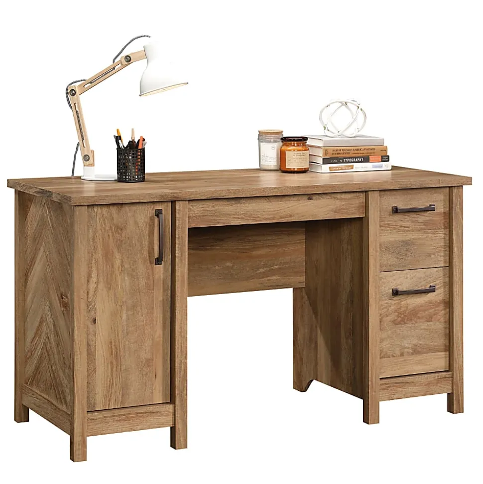 Sauder® Cannery Bridge 54"W Computer Desk, 54"W, Sindoori Mango