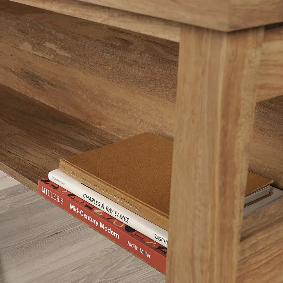 Sauder® Cannery Bridge 59"W L-Shaped Corner Desk, Sindoori Mango