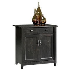 Sauder® Edge Water Utility Stand, Estate Black
