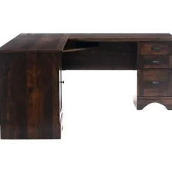 Sauder® Harbor View 67"W Corner Desk, Curado Cherry