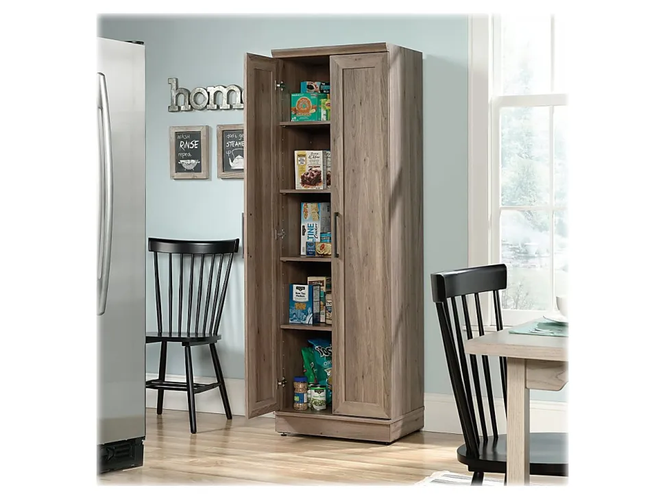 Sauder® HomePlus Narrow Storage Cabinet, Salt Oak