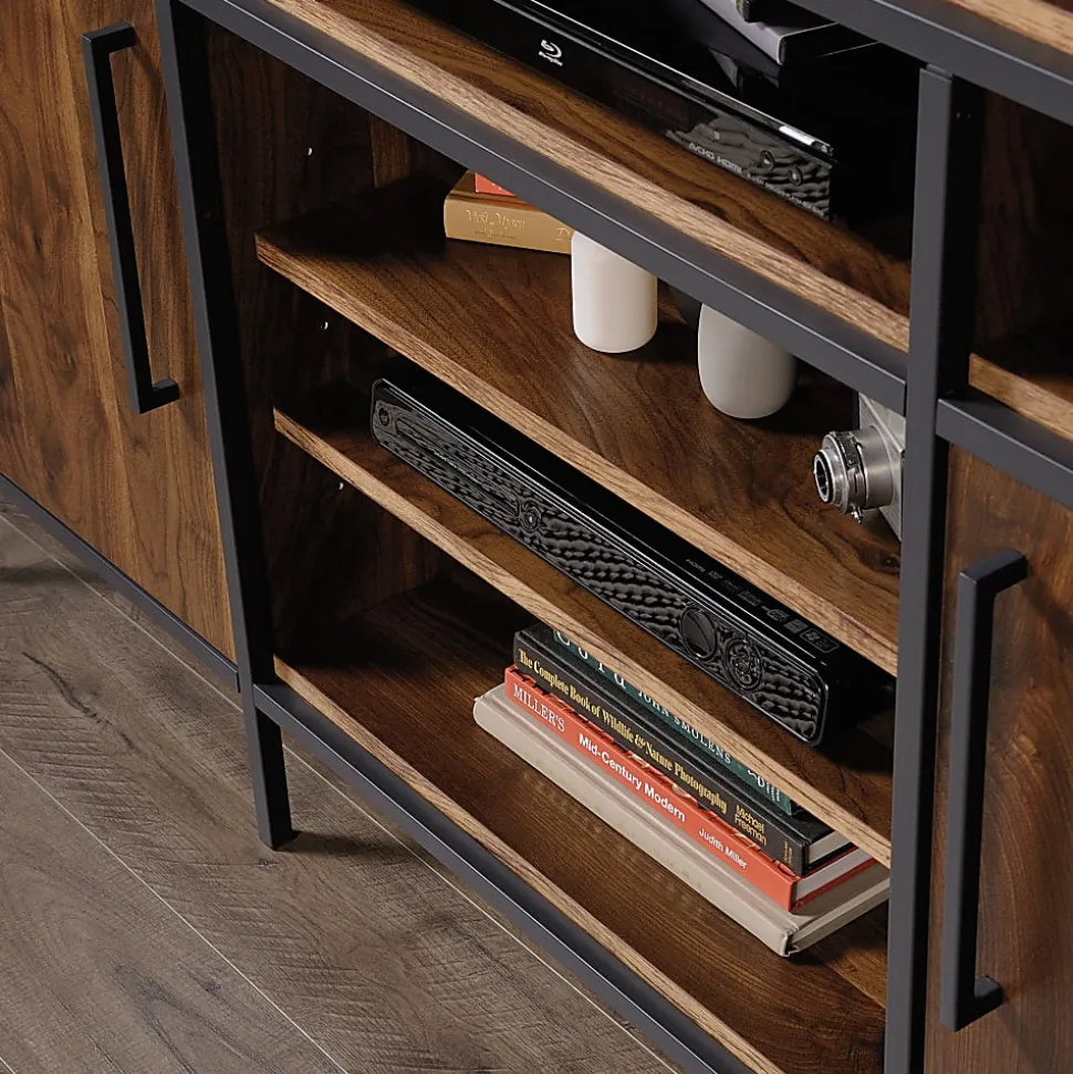 Sauder® Nova Loft Credenza For 65" TVs, Grand Walnut