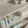 Sauder® Optimum 45"H 3-Shelf Bookcase, Chalked Chestnut