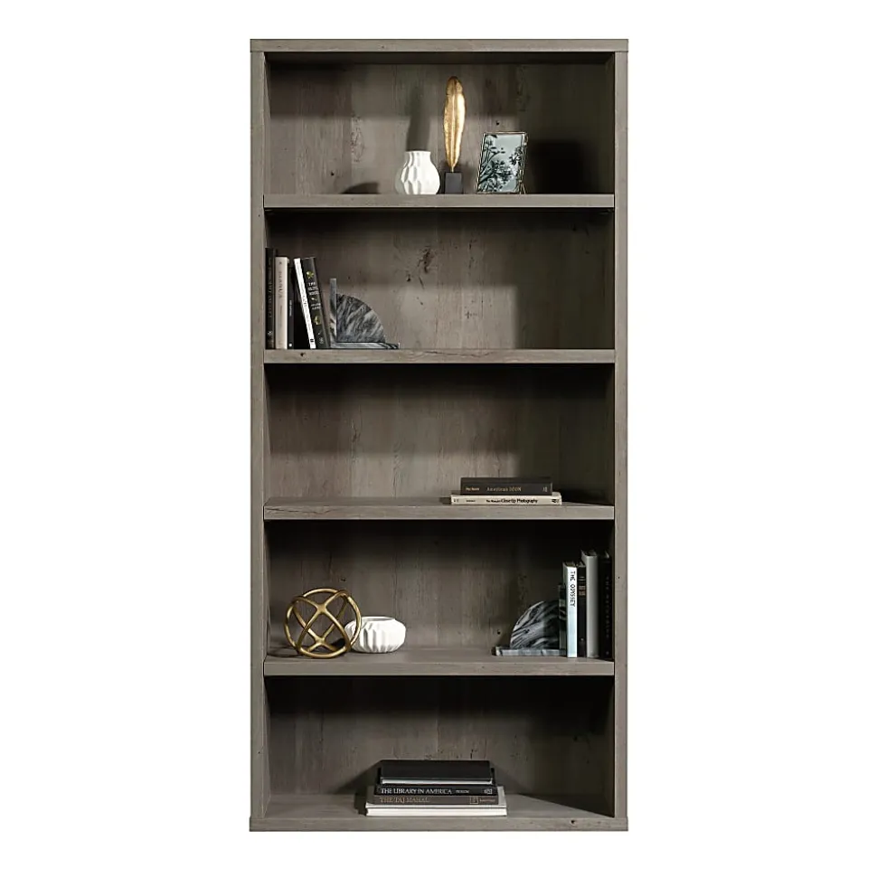 Sauder® Optimum 73-1/2"H 5-Shelf Bookcase, Mystic Oak