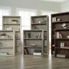 Sauder® Optimum 73-1/2"H 5-Shelf Bookcase, Chalked Chestnut
