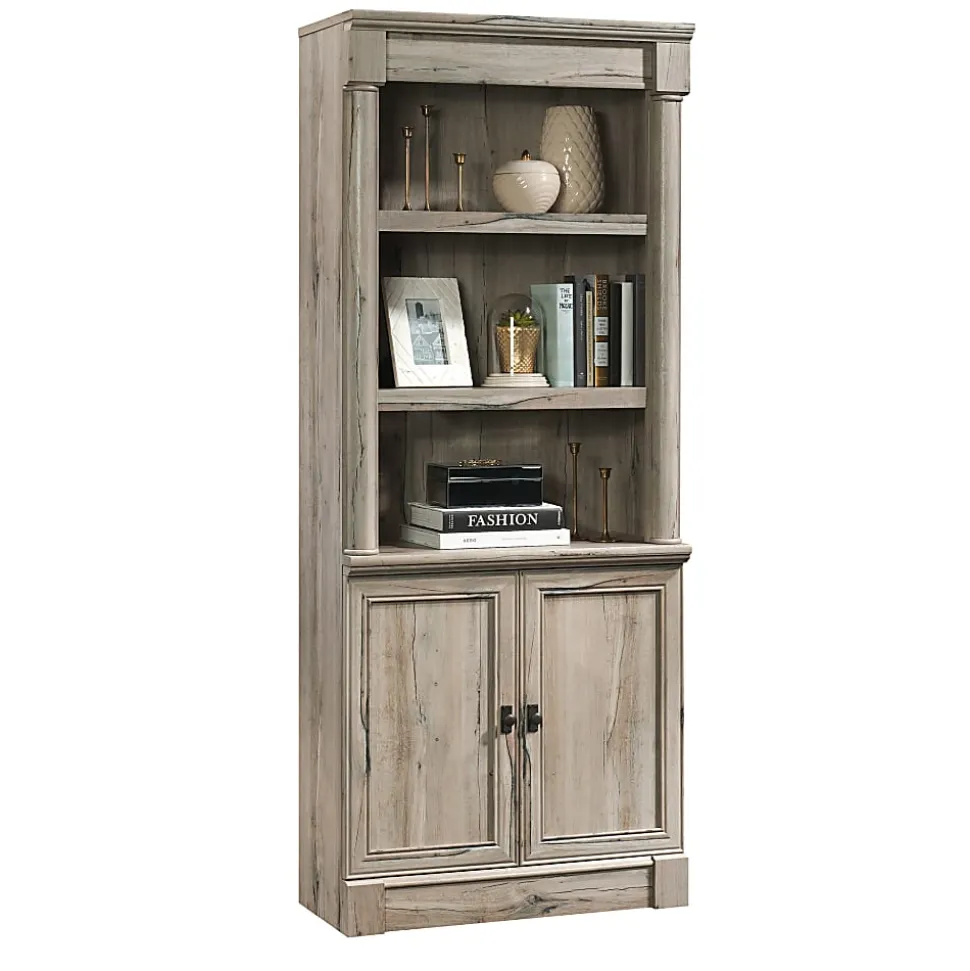 Sauder® Palladia 72"H 5-Shelf Library Bookcase, Split Oak