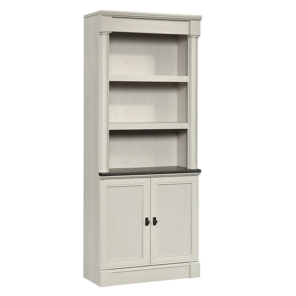 Sauder® Palladia 72”H 5-Shelf Library Bookcase, Glacier Oak