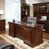 Sauder® Palladia 62"W Computer Credenza With Slide-Out Computer Desktop, Select Cherry