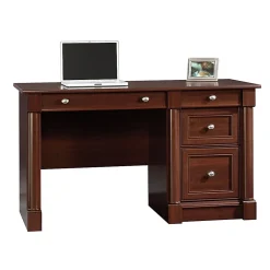 Sauder® Palladia 54"W Computer Desk, Select Cherry