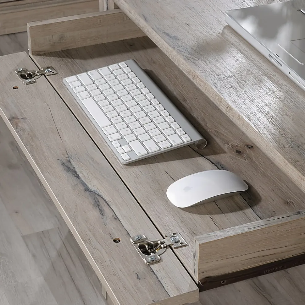 Sauder® Palladia 54"W Computer Desk, 54"W, Split Oak