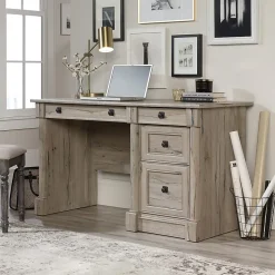 Sauder® Palladia 54"W Computer Desk, 54"W, Split Oak