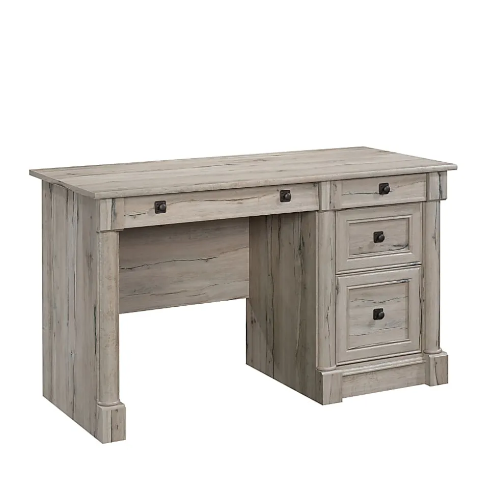 Sauder® Palladia 54"W Computer Desk, 54"W, Split Oak