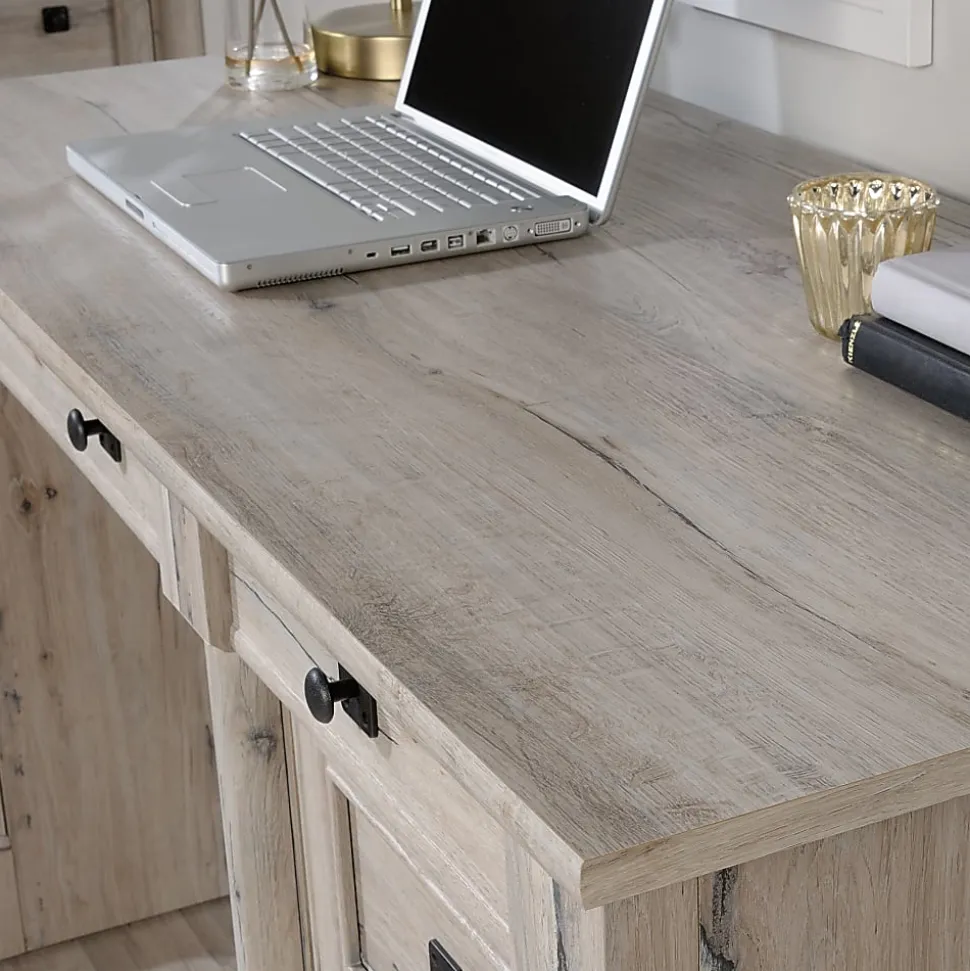 Sauder® Palladia 54"W Computer Desk, 54"W, Split Oak