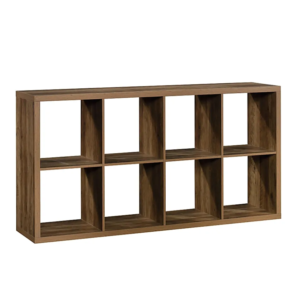 Sauder® Select 58”H 8-Cube Storage Bookcase, Rural Pine