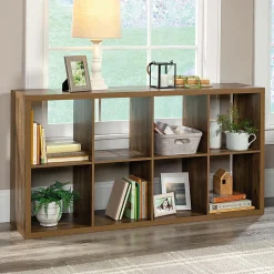 Sauder® Select 58”H 8-Cube Storage Bookcase, Rural Pine