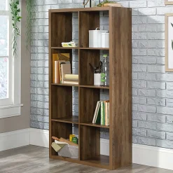 Sauder® Select 58”H 8-Cube Storage Bookcase, Rural Pine
