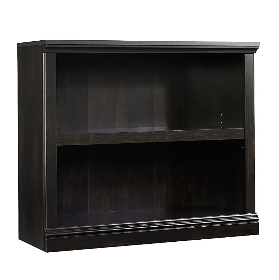 Sauder® Select 30"H 2-Shelf Bookcase, Estate Black
