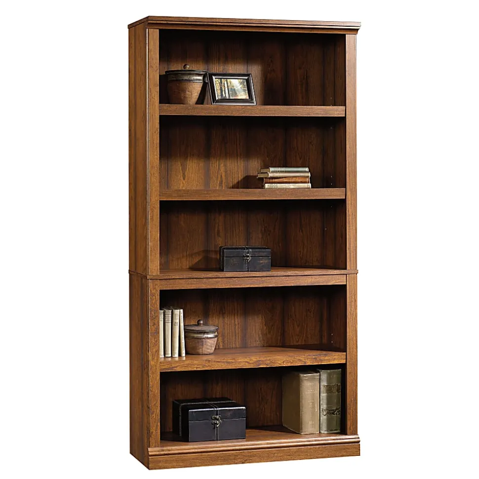 Sauder® Select 70"H 5-Shelf Bookcase, Washington Cherry