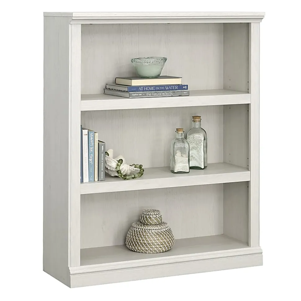 Sauder Select 44"H 3-Shelf Bookcase, Glacier Oak®