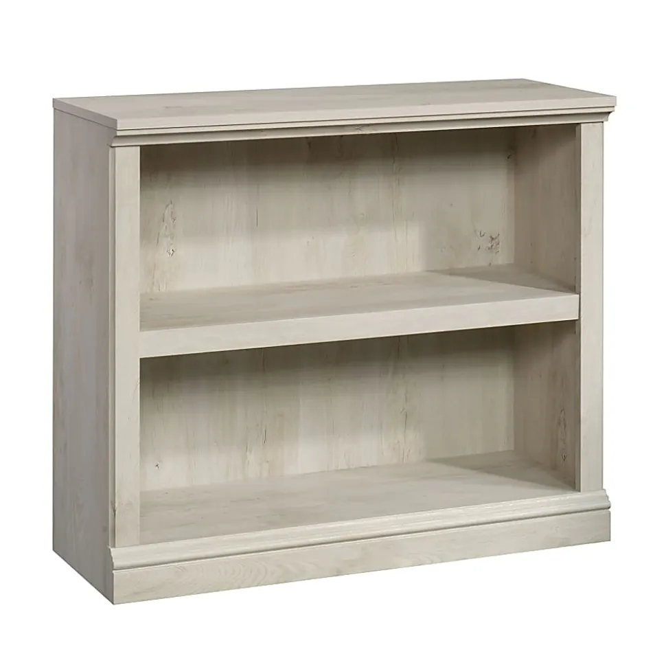 Sauder® Select 30"H 2-Shelf Bookcase, Chalked Chestnut