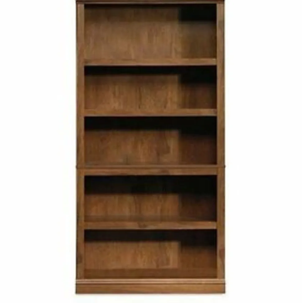 Sauder® Select 70"H 5-Shelf Bookcase, Oiled Oak