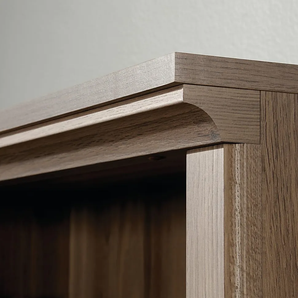 Sauder® Select 69 13/16"H 5-Shelf Transitional Bookcase, Oak/Light Finish, Standard Delivery