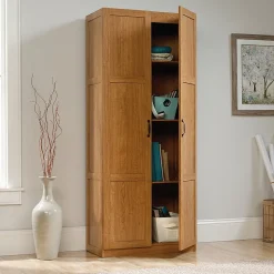 Sauder® Select Storage Cabinet, Highland Oak