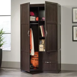 Sauder® Select Storage Wardrobe Cabinet, 71-1/8