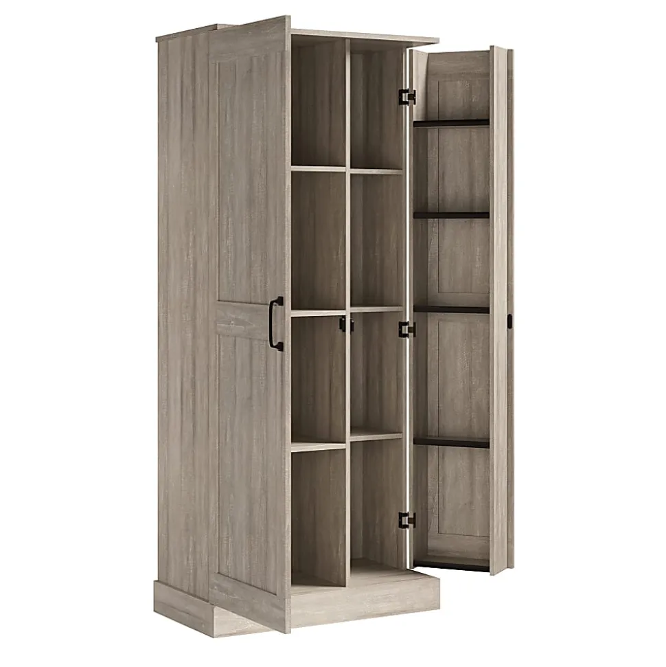 Sauder Select 32"W Storage Cabinet, Spring Maple