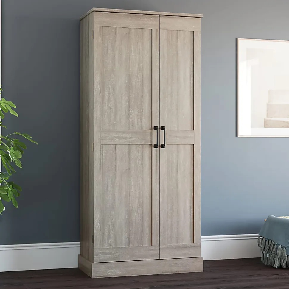 Sauder Select 32"W Storage Cabinet, Spring Maple
