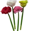 Saxon Imports Flower Gel Pen, Medium Point, 0.7 mm, Green Barrel, Black Ink