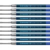 Schneider® Slider Giant Refill Viscoglide Ink, XB, Blue, Pack of 10