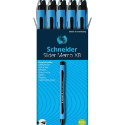 Schneider Slider Memo XB Ballpoint Pens - Extra Broad - 1.4 mm Pen Point Size - Bullet Pen Point Style - RED150201