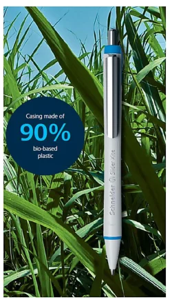 Schneider Slider Xite XB Retractable Ballpoint Pens, Extra-Bold Point, 1.4 mm, White Barrel, Red Ink, Pack Of 10 Pens