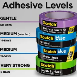 Scotch®Blue Original Multi-Surface Painter's Tape, 1 Tape Roll, 0.94 in x 60 yd, 3" Core, Blue - 20901HW