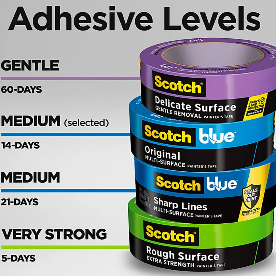 Scotch®Blue Original Multi-Surface Painter's Tape, 1 Tape Roll, 0.94 in x 60 yd, 3" Core, Blue - 20901HW