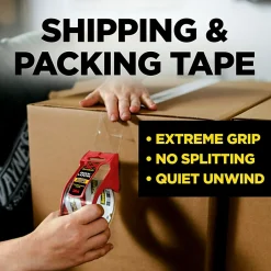 Scotch® 3950-3 Box Lock Packaging Tape, 1-15/16