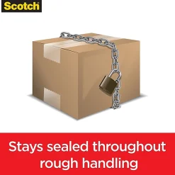Scotch® Box Lock Packaging Tape with Dispenser, 1.88