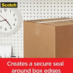 Scotch® Box Lock Packaging Tape with Dispenser, 1.88