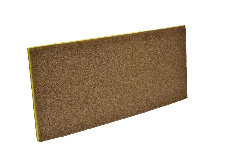 Scotch-Brite™ Clean & Shine Floor Pads, 20" X 14", Yellow/Gold, Case Of 5