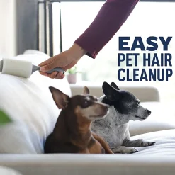 Scotch-Brite™ Everday Clean Lint Roller, 2 Pack, 140 Adhesive Sheets Total, Lint Remover for Pet Hair, Dark Clothes, Furniture, and Dusty Surfaces