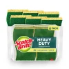 Scotch-Brite Heavy Duty Sponges, 6 Scrubbing Sponges, Great For Washing Dishes and Cleaning Kitchen