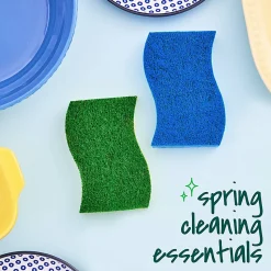 Scotch-Brite Heavy Duty Sponges, 6 Scrubbing Sponges, Great For Washing Dishes and Cleaning Kitchen