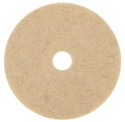 Scotch-Brite Natural Fiber Blend Pads, 20”, Tan, Case Of 5 Pads