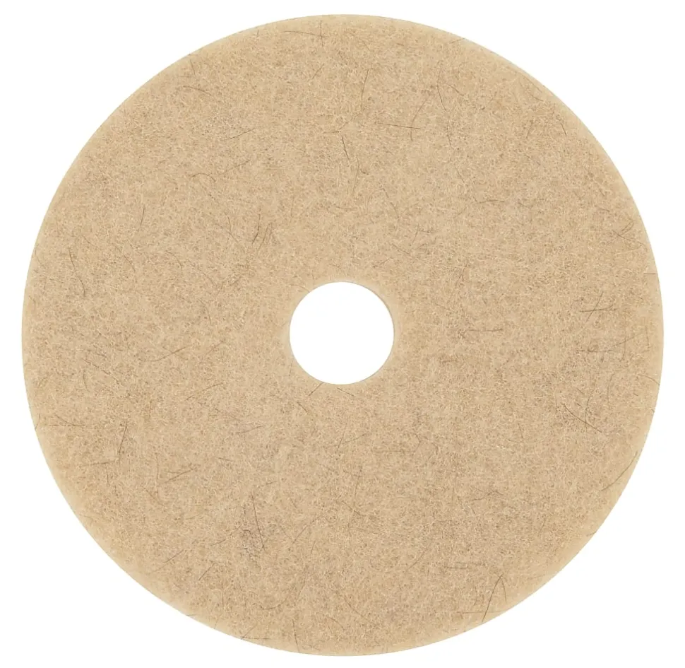 Scotch-Brite Natural Fiber Blend Pads, 20”, Tan, Case Of 5 Pads